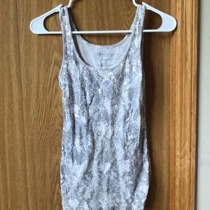 Sequin tank top